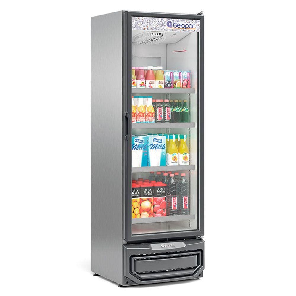 Geladeira Expositor Vertical Conveniencia Gcvr 45 Ti Tipo Inox 445