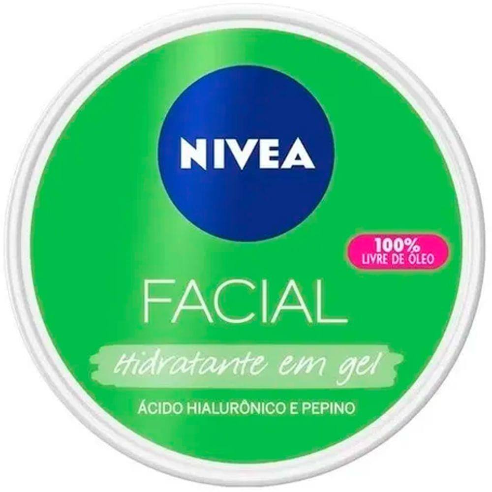 Hidratante Facial Nivea Em Gel Fresh Pepino E Acido Hialuronico 100g 2