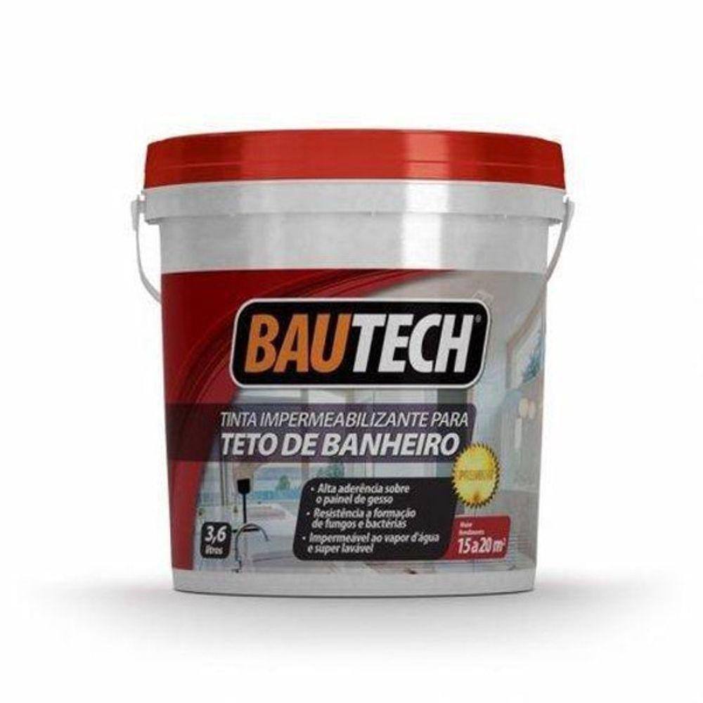 Tinta Acrilica Bautech Zero Bolor L Antimofo Bautech Extra