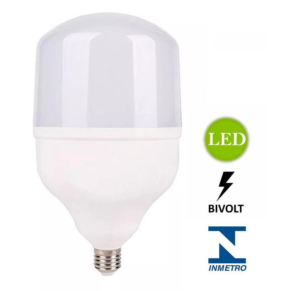 Lampada Alta Potencia Led 30w 6500k Bivolt Luz Sollar Black Friday Extra