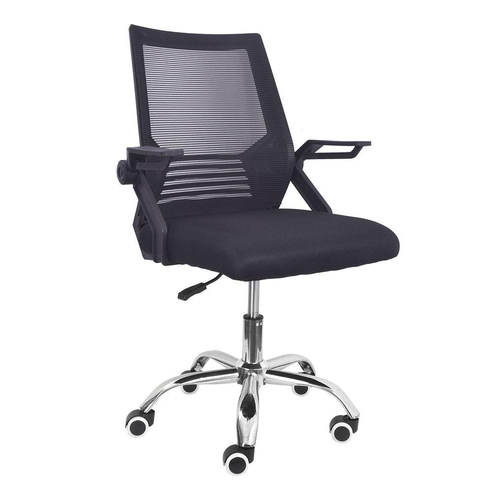 Cadeira Escritorio Trevalla Cde 04 1 Ergonomica Preta Extra