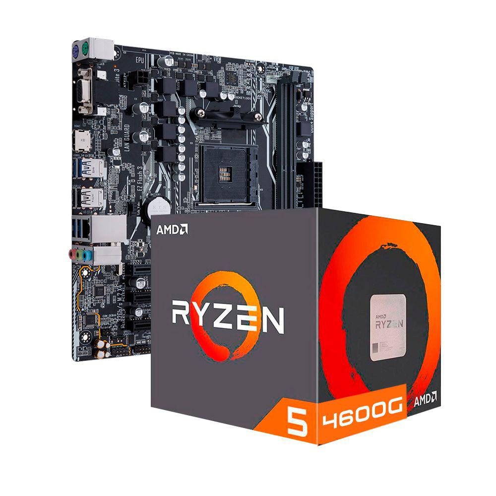 Kit Upgrade Gamer Amd Ryzen 3 3200g Placa Mae Asus Prime A320m Kbr