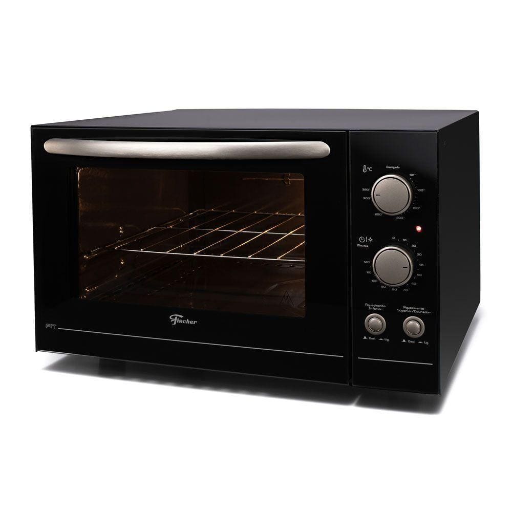 Forno Eletrico De Bancada Britania Timer L Preto Bfe P Black