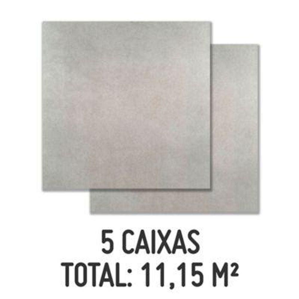 Piso Cimentcolor Mate Acetinado Hd 61x61cm Bege Formigres Extra