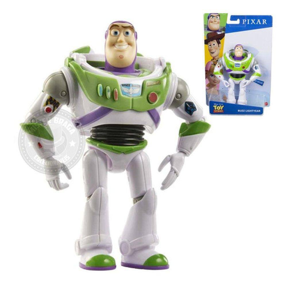 Boneco Buzz Lightyear Interativo Toy Story Disney Mattel Extra