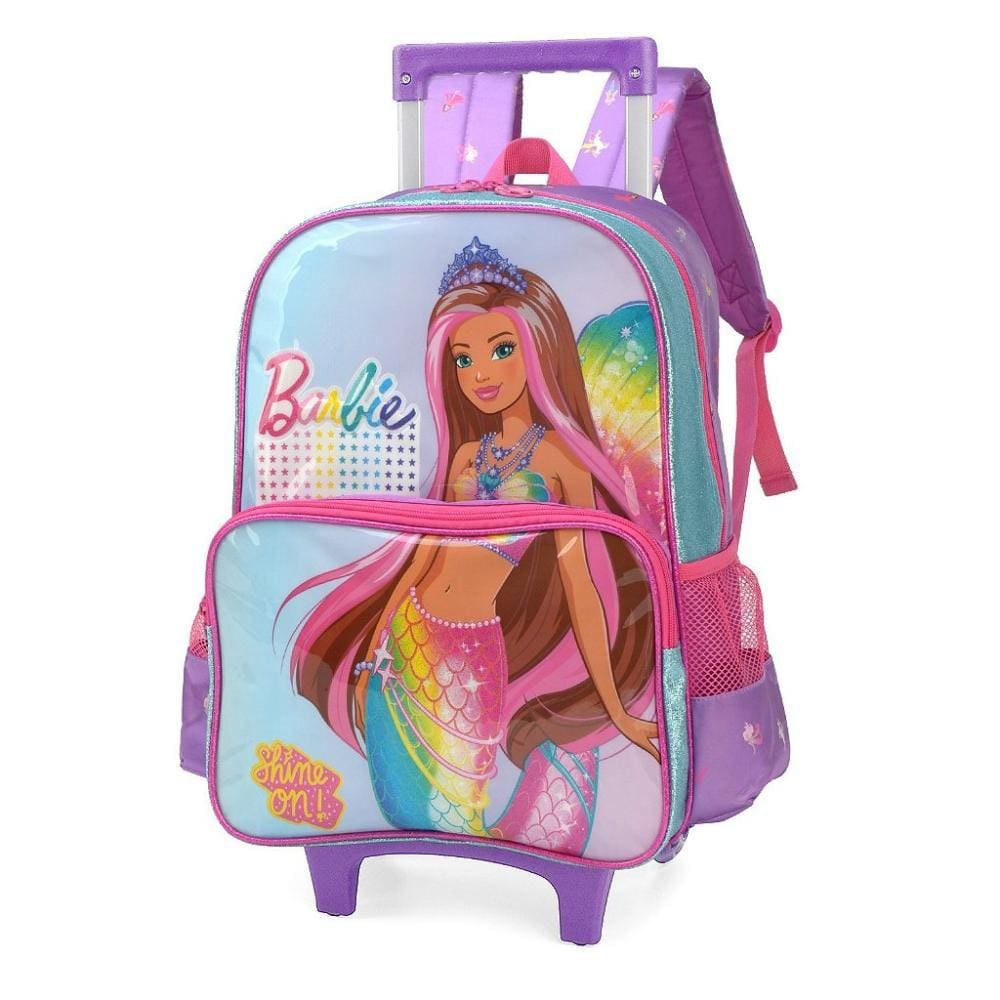 Mochila Rodinhas Infantil Luxcel Barbie Extra