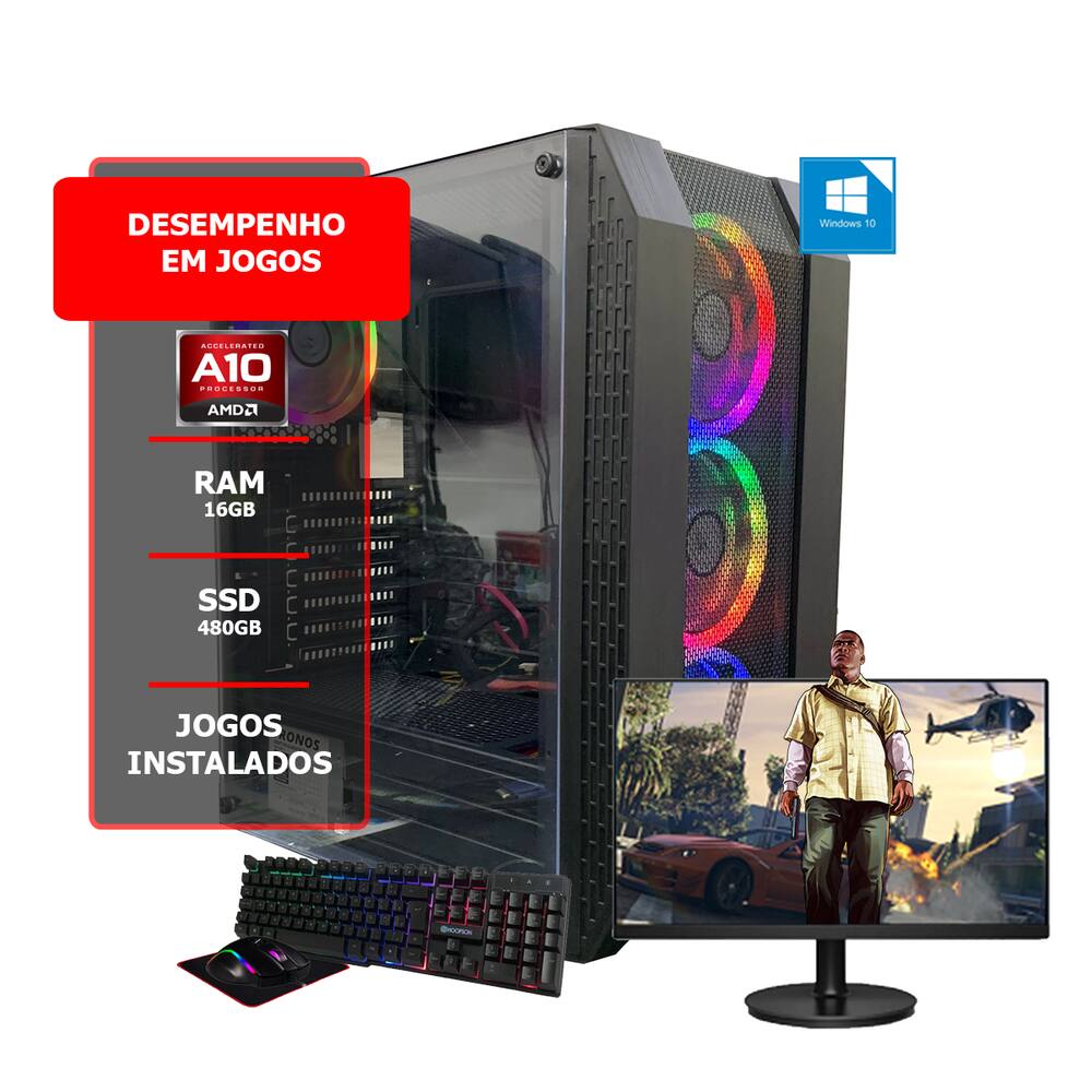 Monitor Gamer E Cpu Extra