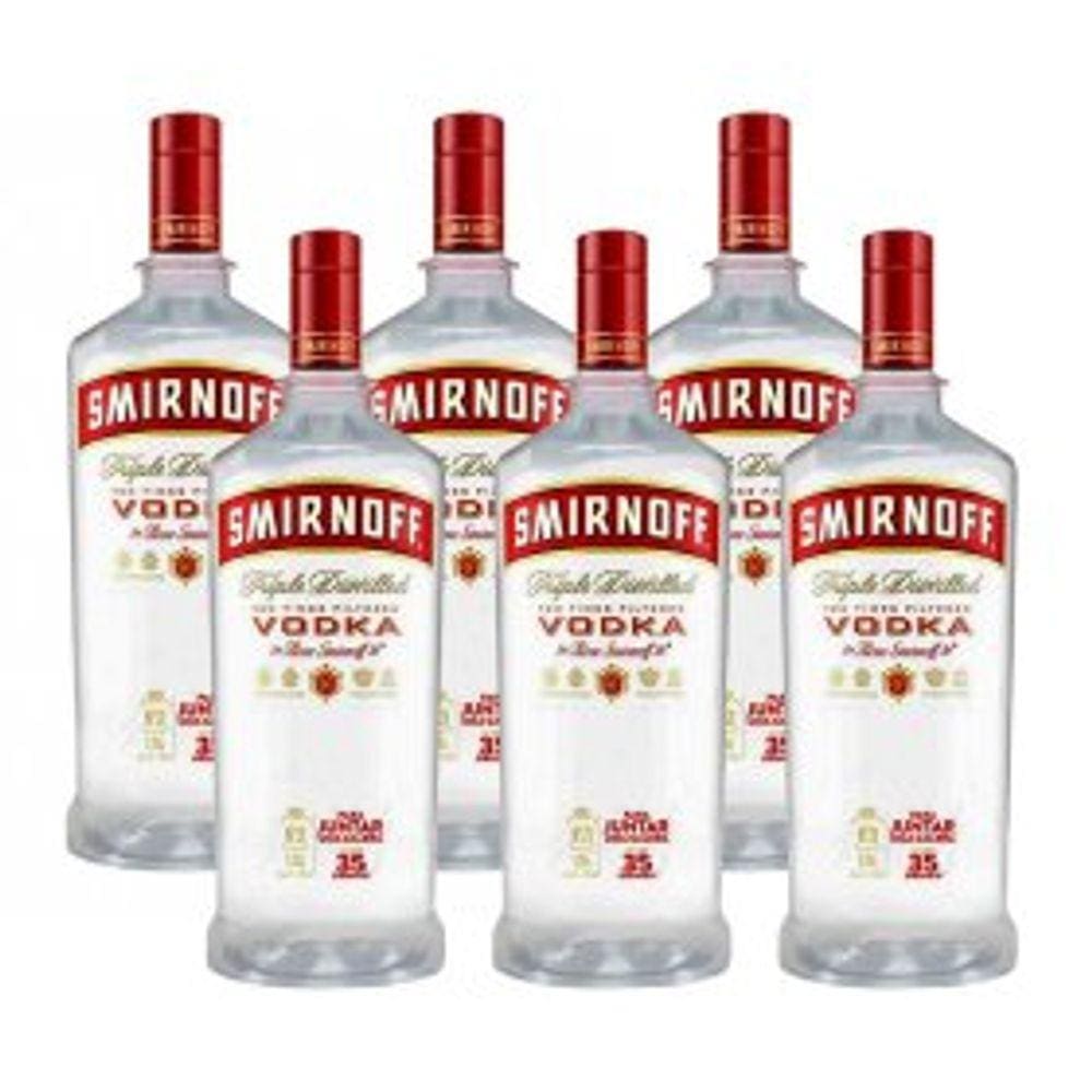 Caixa Smirnoff Litro Extra