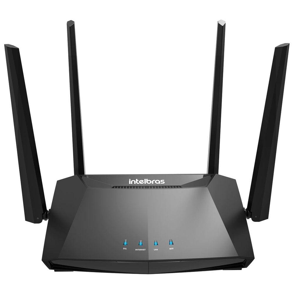 Roteador Wireless Action Rf1200 Dual Band 4 Porta Ethernet Intelbras