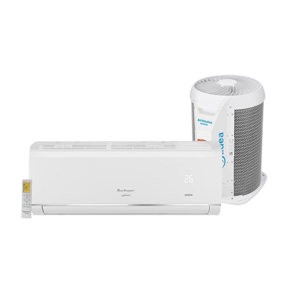 Ar Condicionado Split Hi Wall Springer Midea Airvolution Inverter 12