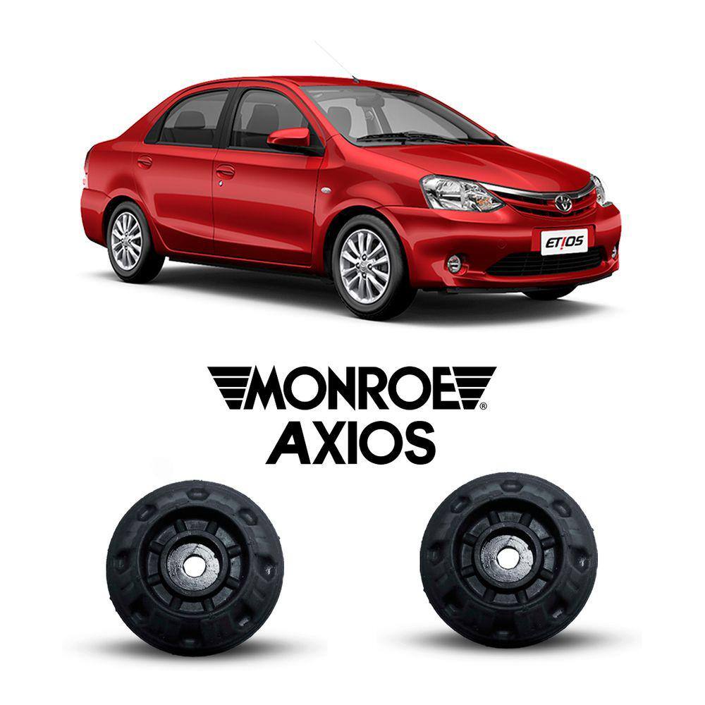 Par Amortecedor Kit Dianteiro Toyota Etios Original Cofap Extra