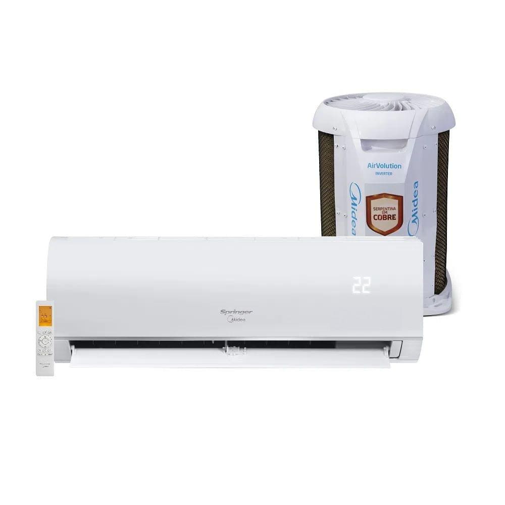 Ar Condicionado Split Hi Wall Springer Midea Airvolution 22000 Btu H