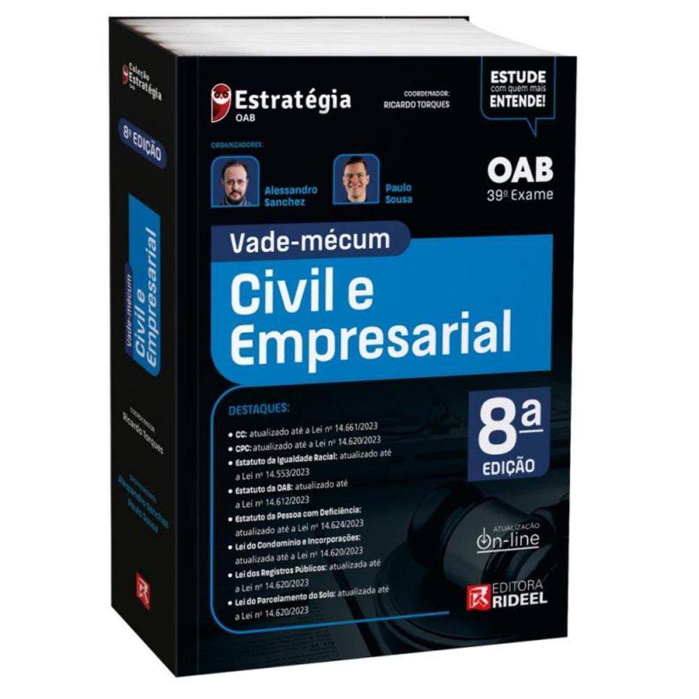 Etiquetas Vade Mecum Civil Oab Marca Facil Extra