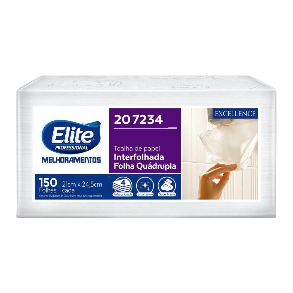 Papel Interfolhado Elite Extra