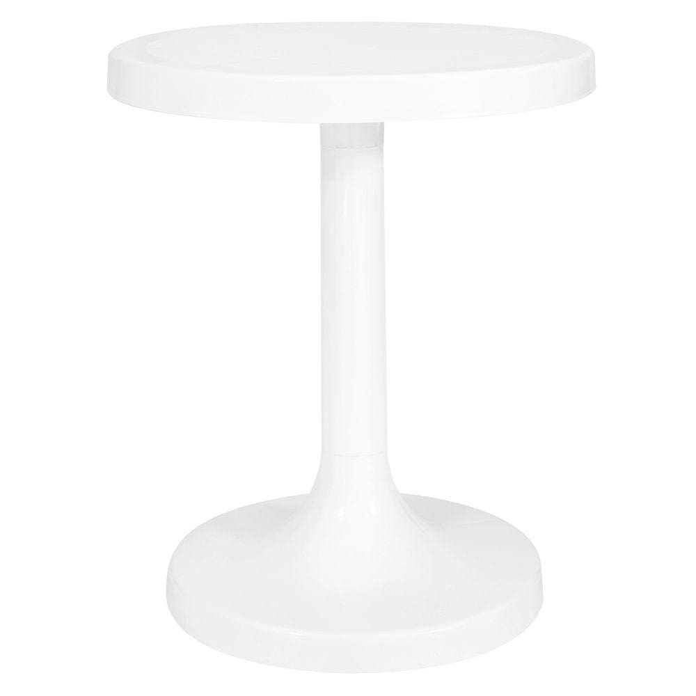 Mesa De Plastico Tramontina Capri Redonda 59cm Branca Extra