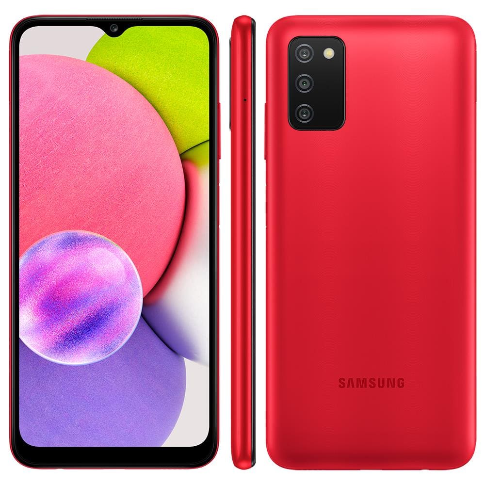 Smartphone Samsung Galaxy A12 64gb Vermelho 4g Octa Core 4gb Ram 6 5