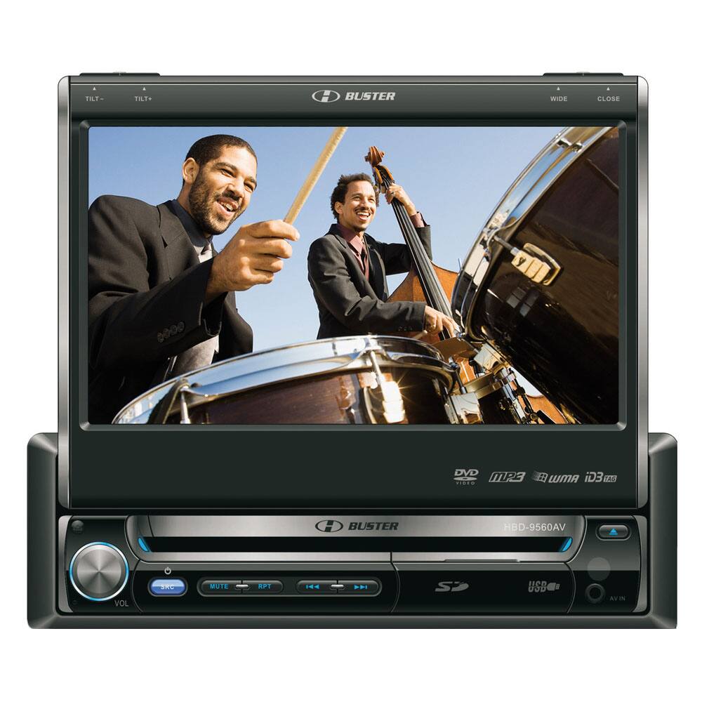 DVD Automotivo H-Buster HBD-9560AV c/ Tela 7