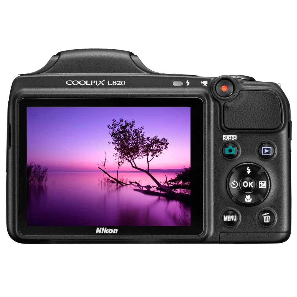 Câmera Nikon Coolpix L820 - 16MP, LCD | Extra