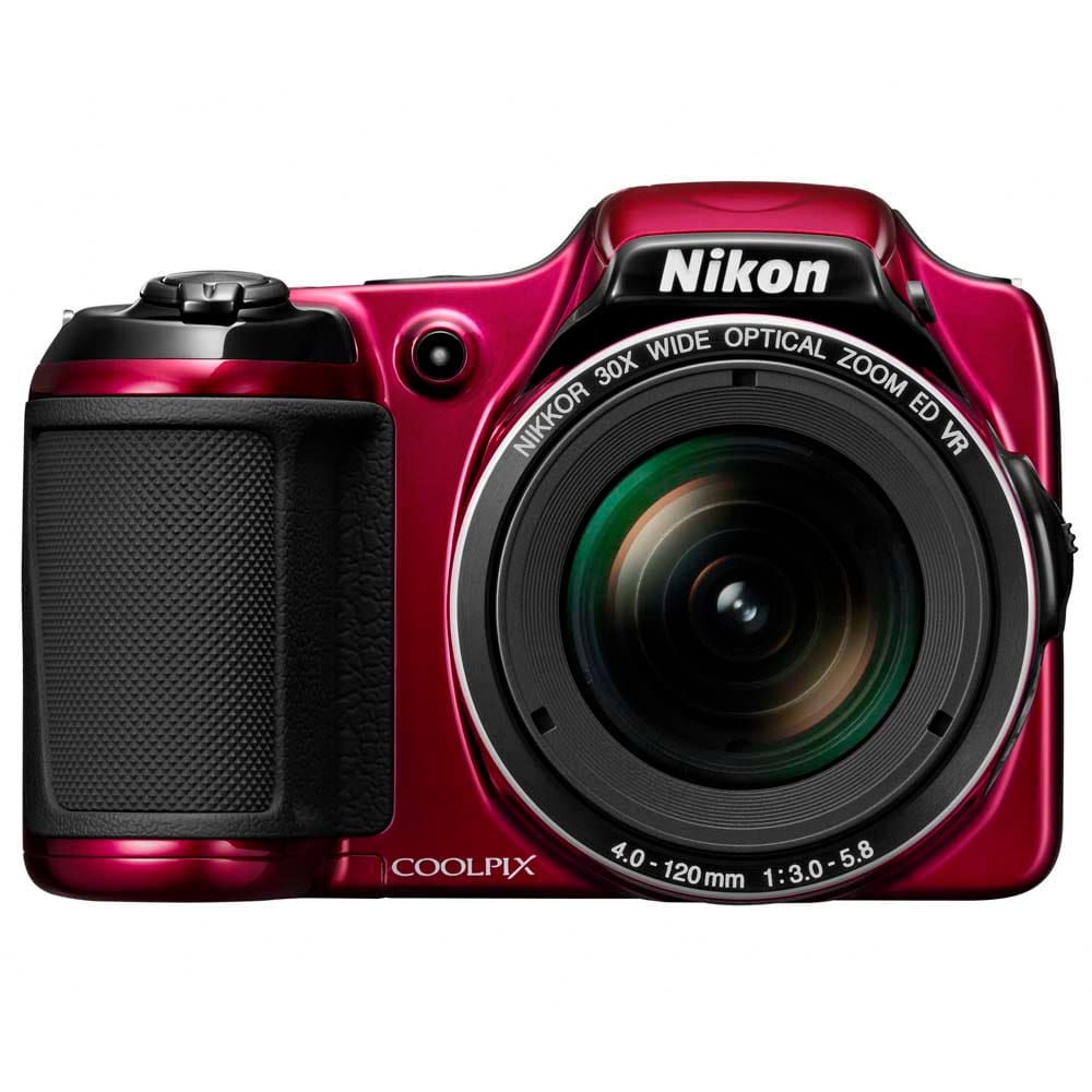 Câmera Nikon Coolpix L820 Vermelha - 16MP, | Extra