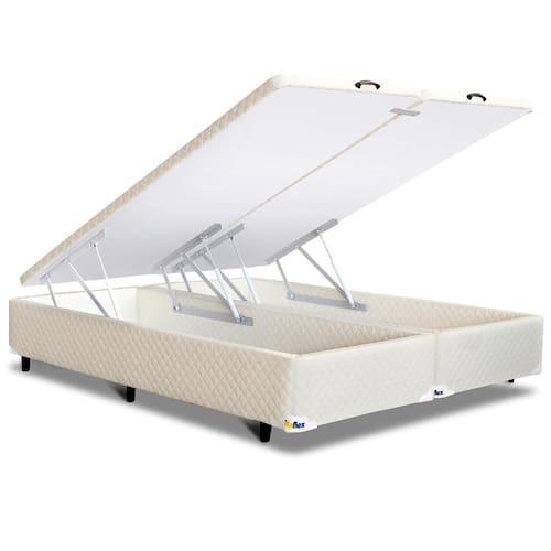 Base Box para Colchão Queen Size Itaflex Universal com Baú 40,5x158x198 cm - Bege Menor preço em Base Box para Colchão Queen Size Itaflex Universal com Baú 40,5x158x198 cm - Bege