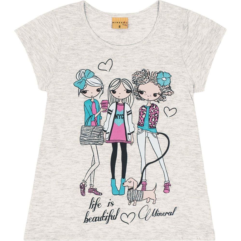 Camiseta Infantil Mineral