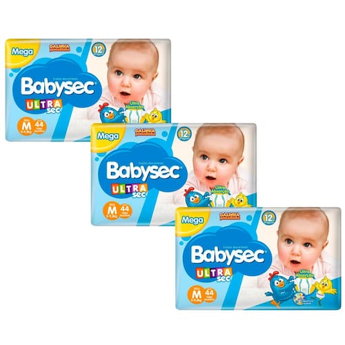 Fralda Babysec UltraSec Galinha Pintadinha M - Kit com 132 Unidades é ruim? Fralda Babysec UltraSec Galinha Pintadinha M - Kit com 132 Unidades é boa?