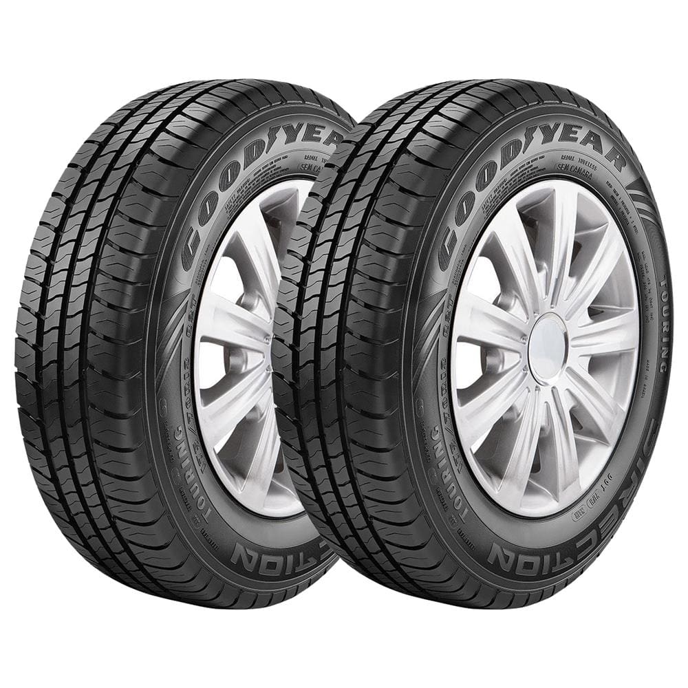 Kit 2 Pneus Aro 13 Goodyear 165/70 Direction Touring SL 79T