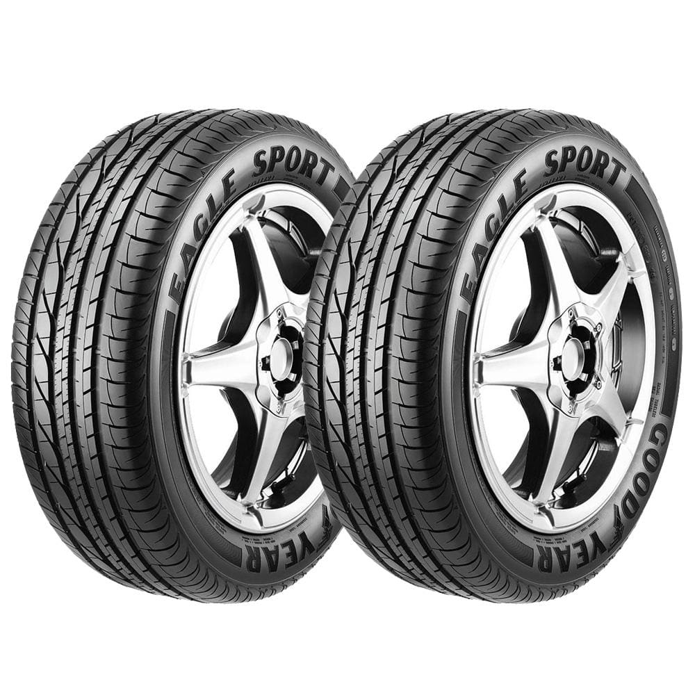 Pneu Aro 15 Goodyear Eagle Sport 185/60 R15 88H XL - 2 Unidades