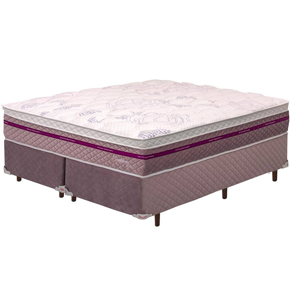 Conjunto 3 em 1 (Cama Box + Cama Auxiliar Courino Bianco Ortobom) +  (Colchão Orthoflex D33 Comfortpedic Line) Na Loja - www.ortobelo.com.br a  Sua Loja de Colchões e Cama Box com Menor Preço