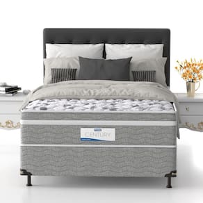 Cama box casal molas ensacadas d28 | Extra