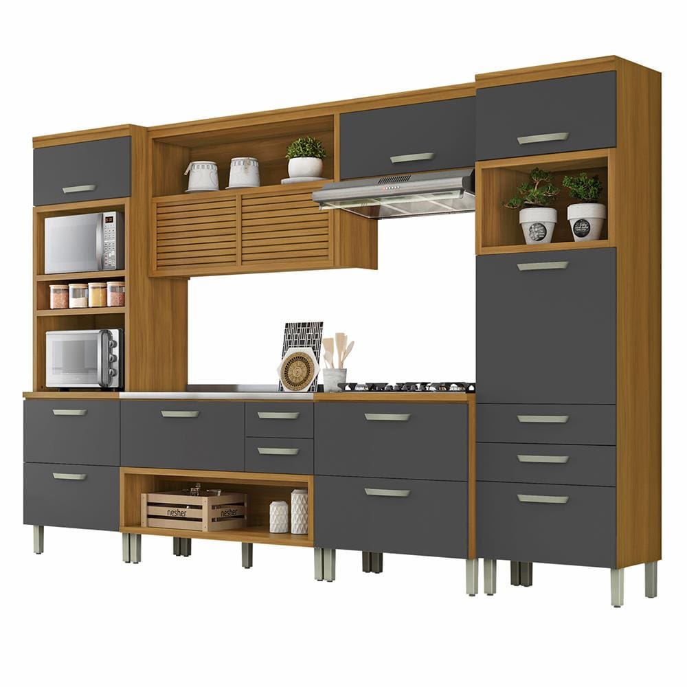 Cozinha Completa Nesher Princesa MDF 8 Portas | Extra