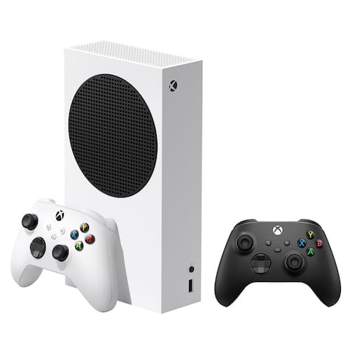 Console Xbox Series S 500GB + Controle Sem Fio Robot White + Controle Sem Fio Carbon Black é boa?