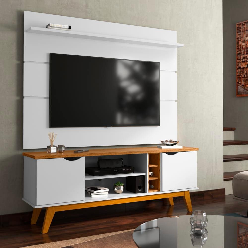 Rack com Painel Patrimar Marselha para TVs de até 50”