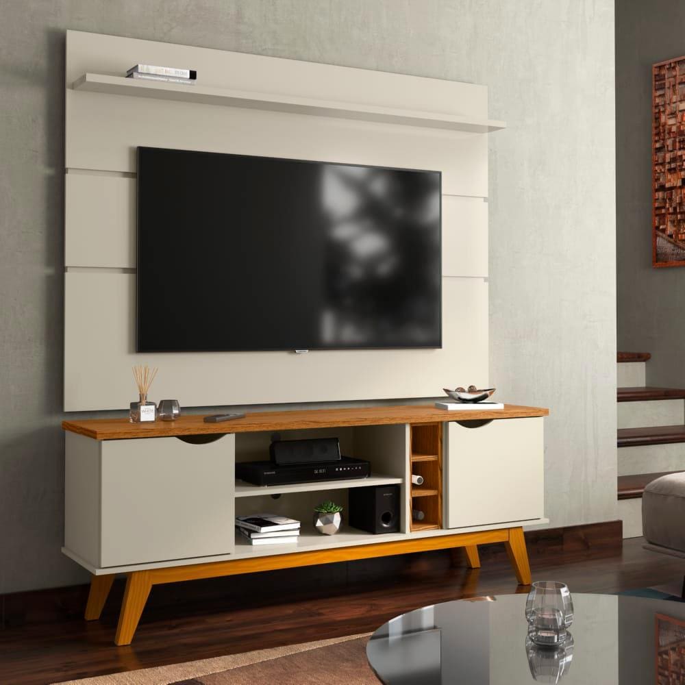 Rack com Painel Patrimar Marselha para TVs de até 50”