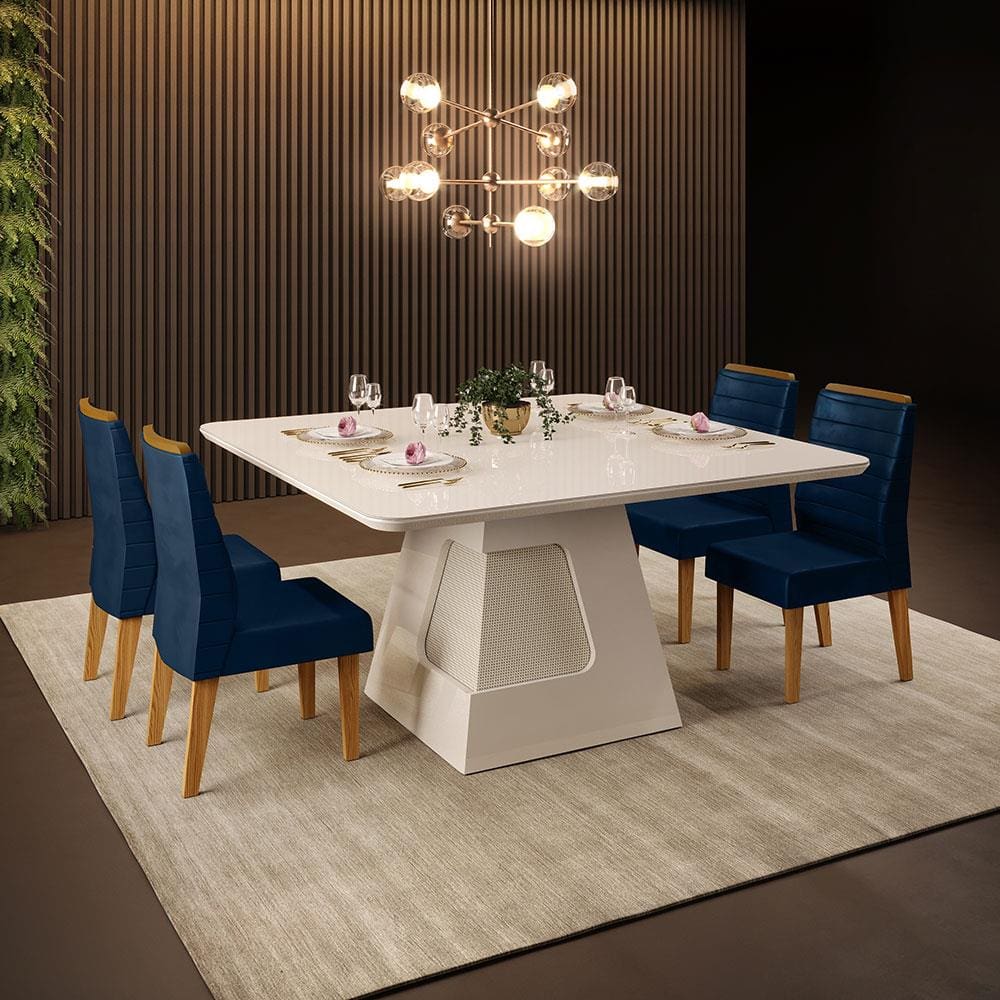 mesa de jantar 4 cadeiras ate 500 reais