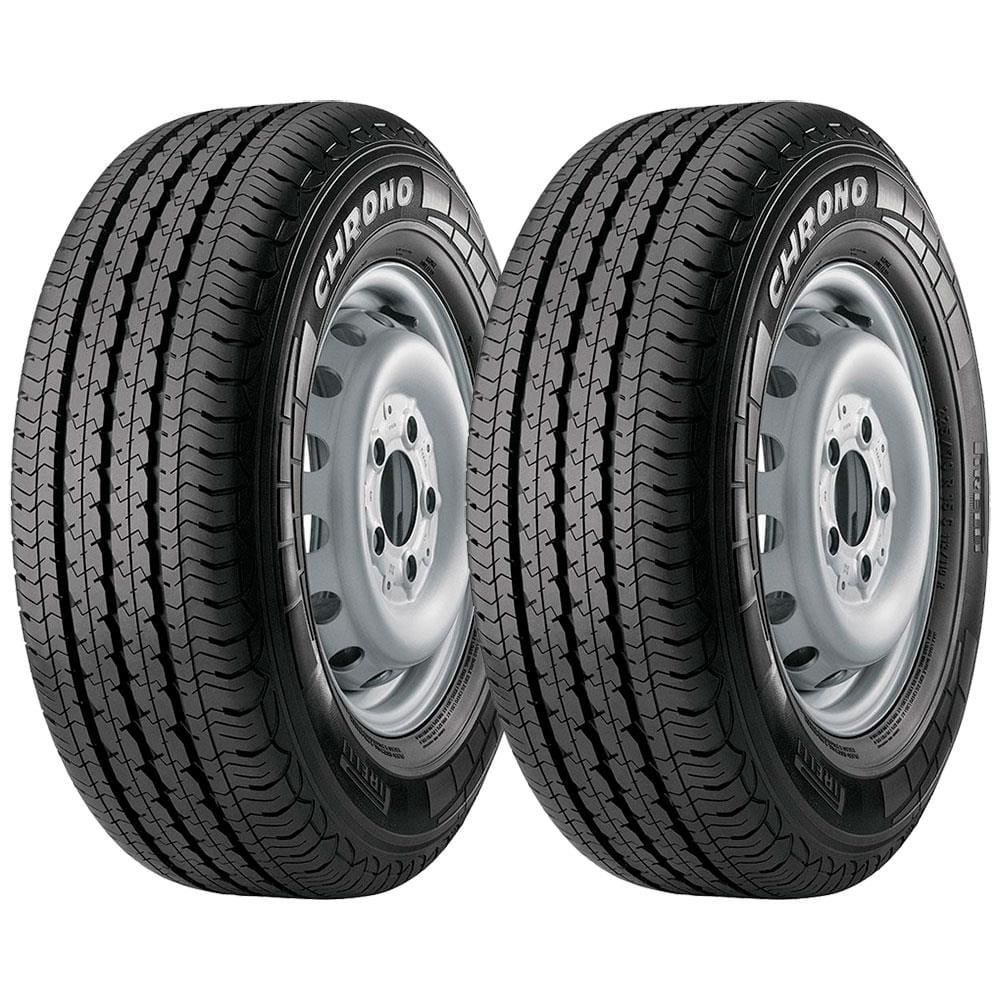 Pneu Aro 16 Pirelli Chrono 215/75 R16C 113R - 2 Unidades