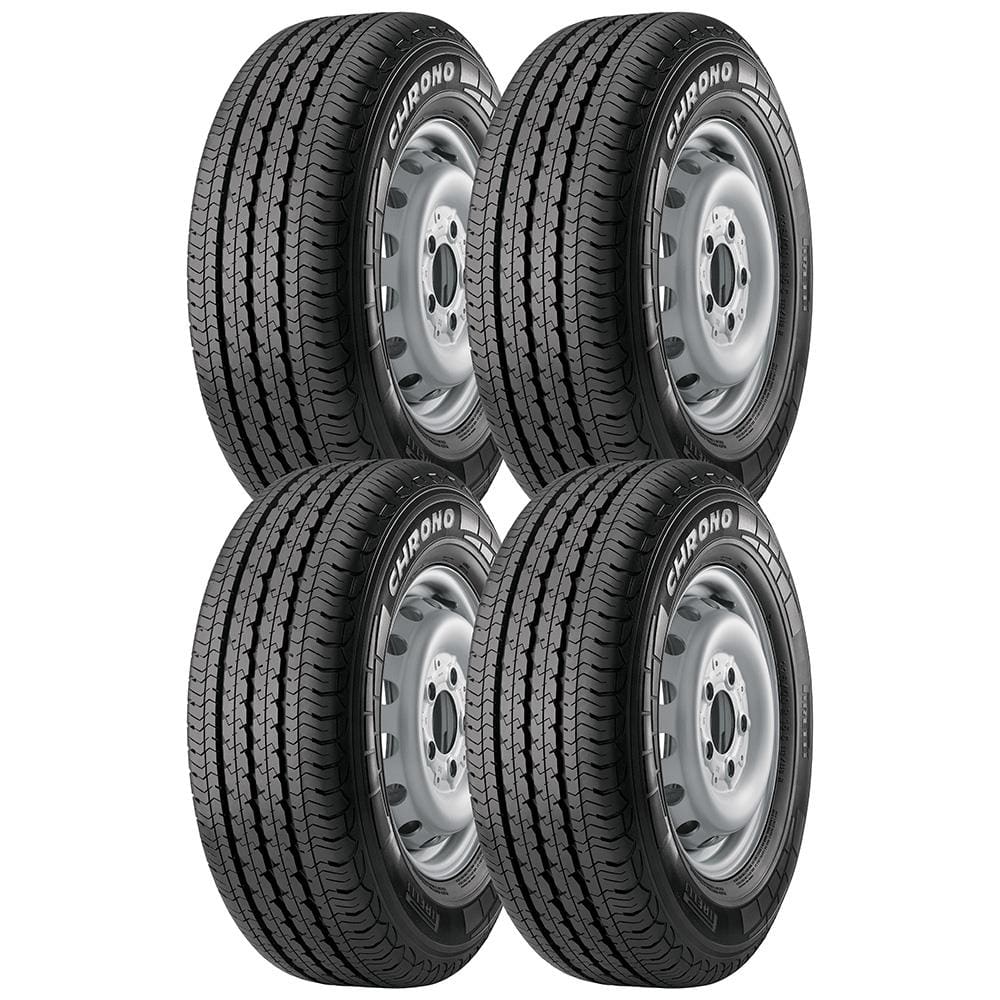 Pneu Aro 16 Pirelli Chrono 225/75 R16C 118R - 4 Unidades