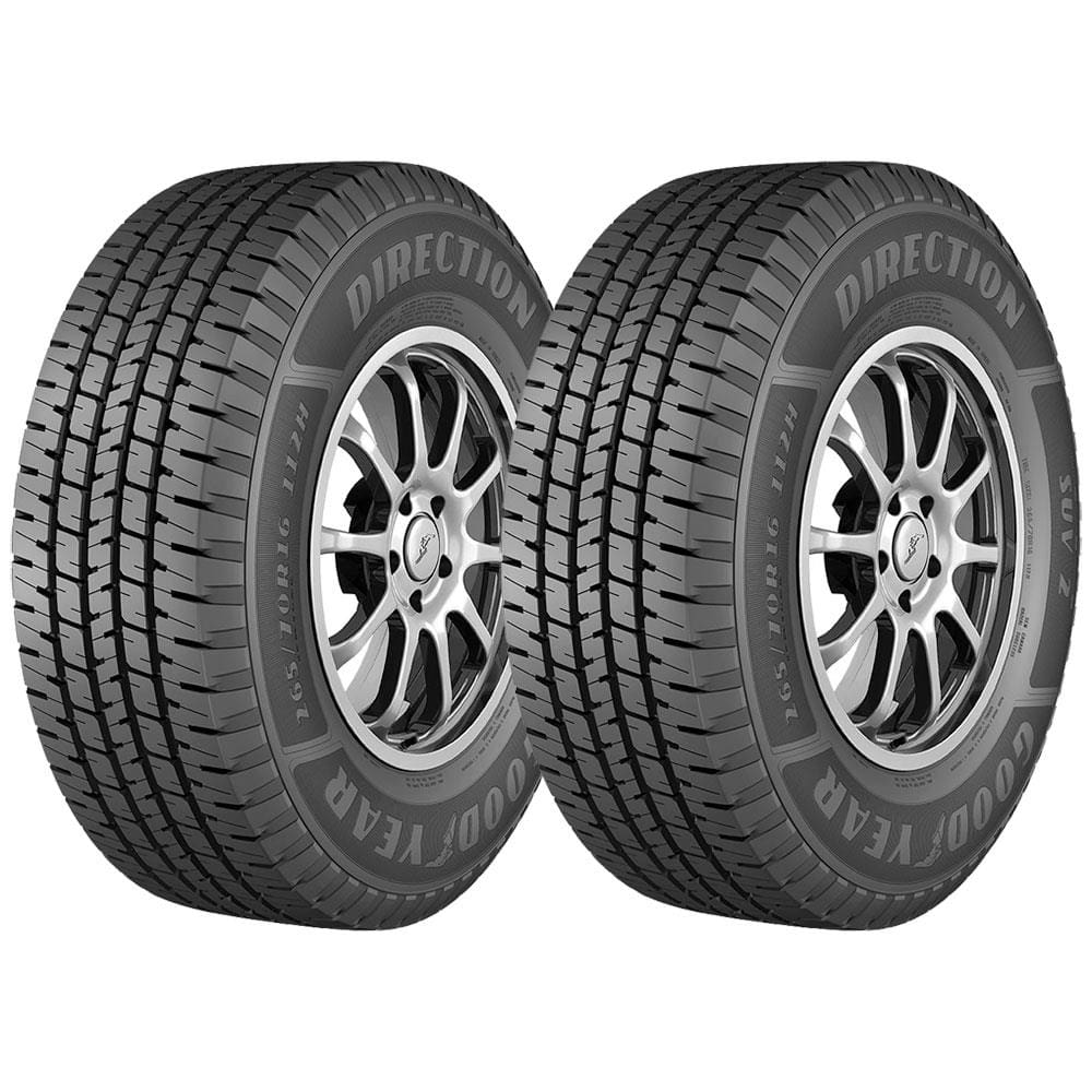 Pneu Aro 16 Goodyear Direction SUV 2 205/60 92H - 2 Unidades