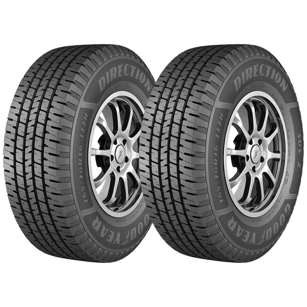 Pneu Aro 15 Goodyear Direction SUV 2 205/70 96T - 2 Unidades