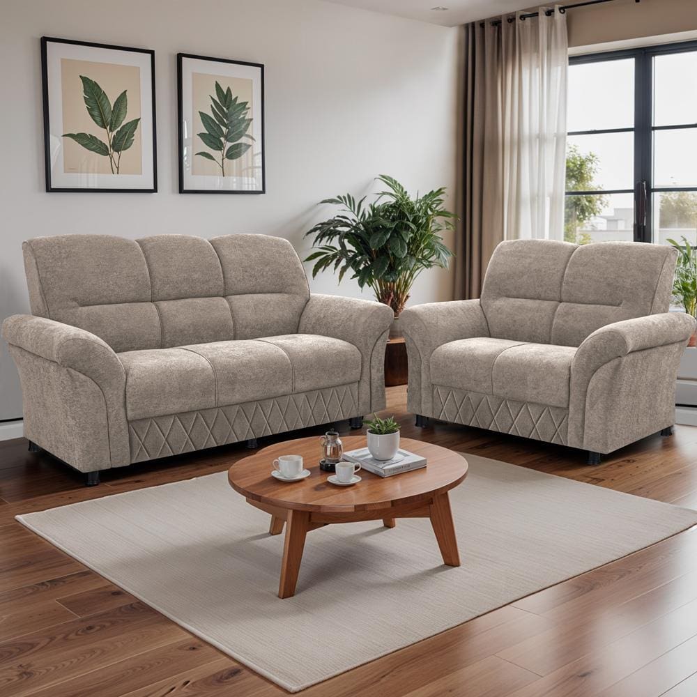 Sofá de 3 e 2 Lugares Cama inBox Mourato com 187cm | Extra