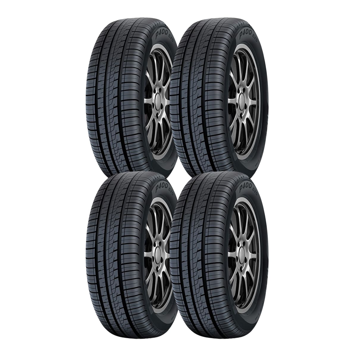 Kit 4 Pneus Aro 15 185/65R15 Pirelli P400EV