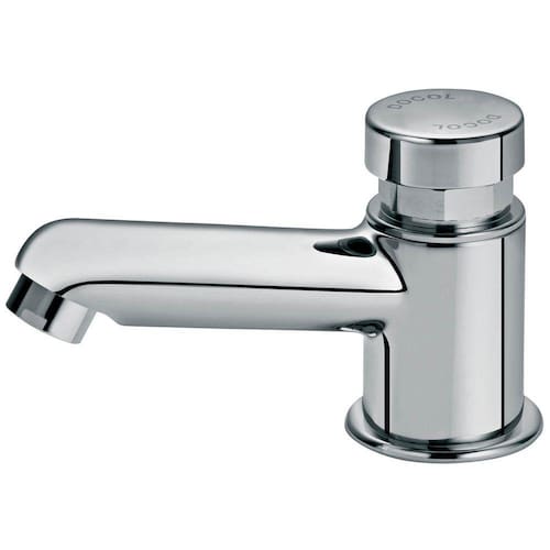 imagem-Torneira para Banheiro de Mesa Docol PressMatic Compact 1/2'' Chrome Cromado