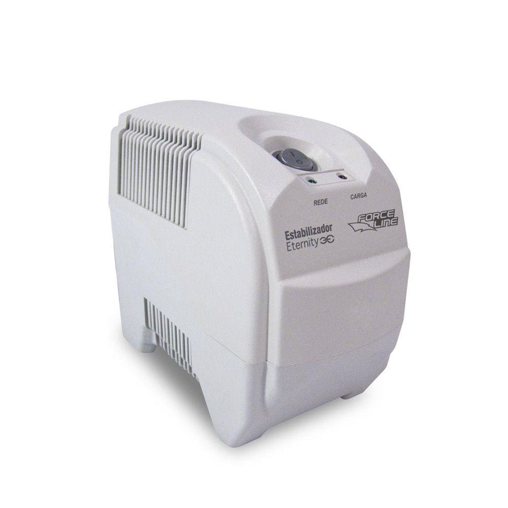 Estabilizador 300VA 7956 Mono Cinza - FORCE LINE