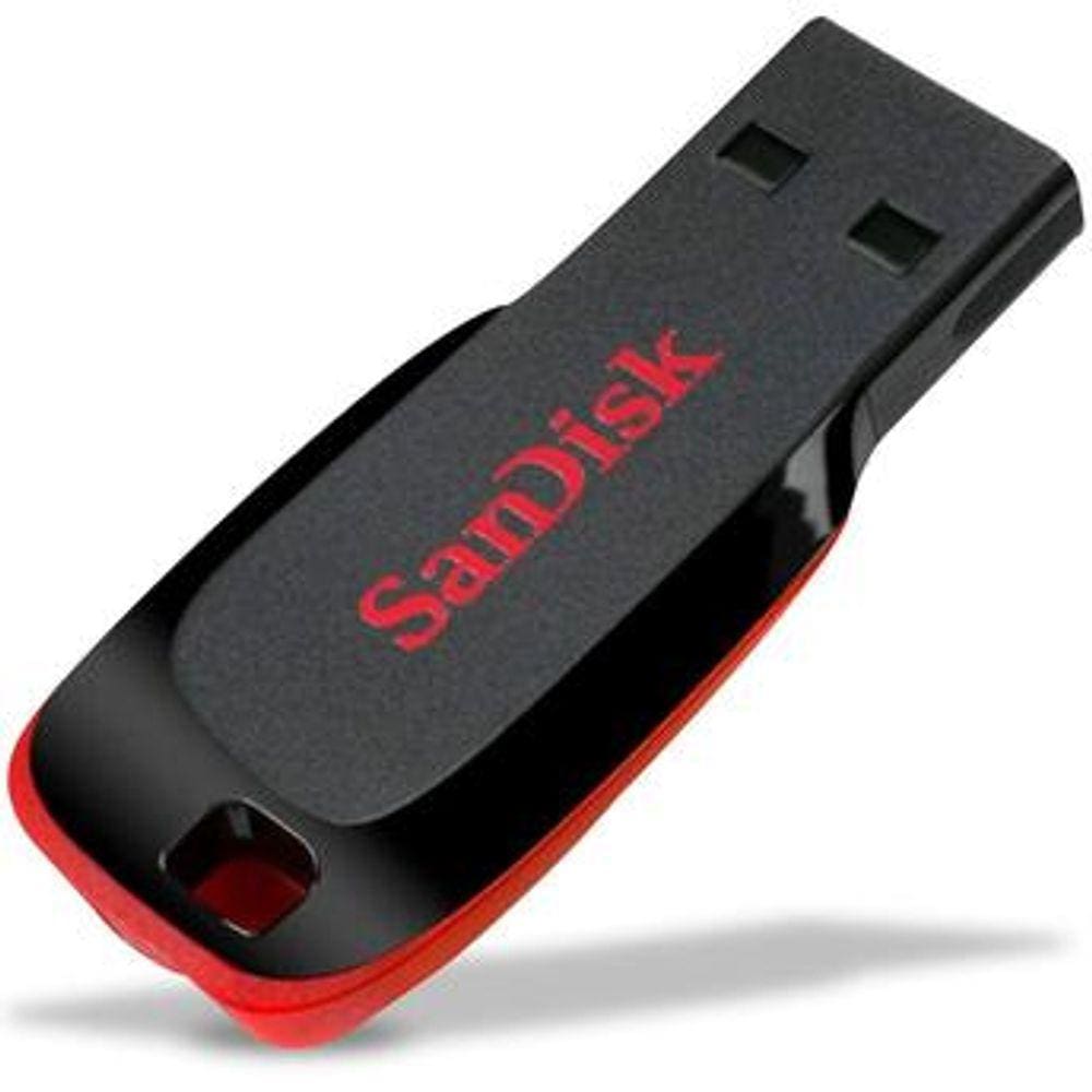 Pen Drive 64gb USB Cruzer Blade - Sandisk