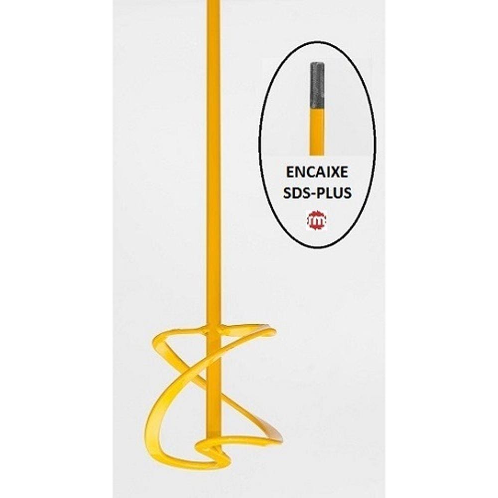Haste Misturadora De Tintas E Argamassa 90x500mm Encaixe Sds-Plus Metalsul