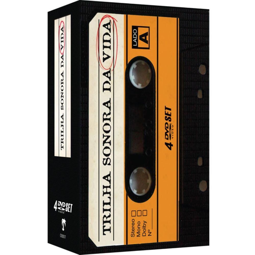 Trilha Sonora da Vida - Diversos Internacionais - (Box 4 DVDs)
