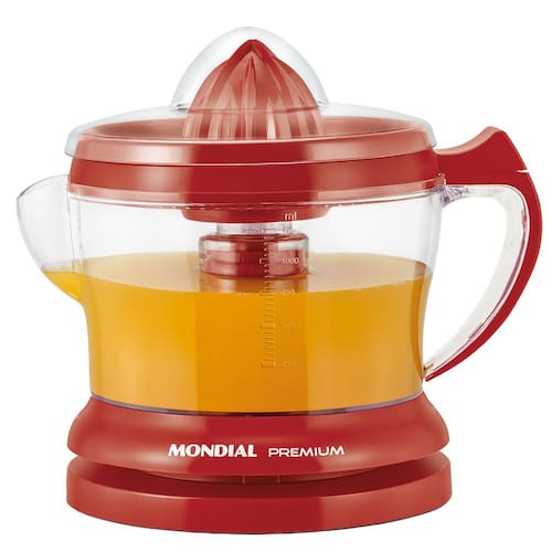 Espremedor Premium Mondial E-23 com Cone Extra e 30W – Vermelho é boa?