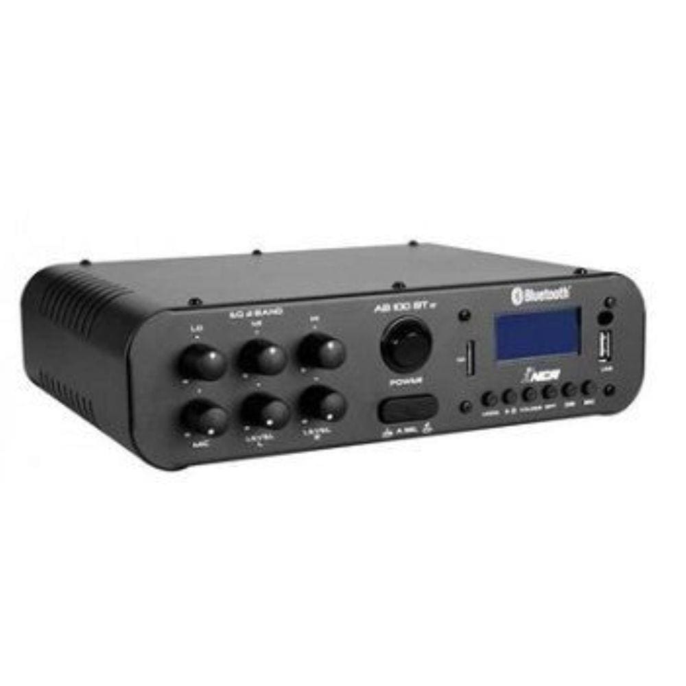 Amplificador Compacto de Potência NCA - AB100 BT Stéreo Bluetooth