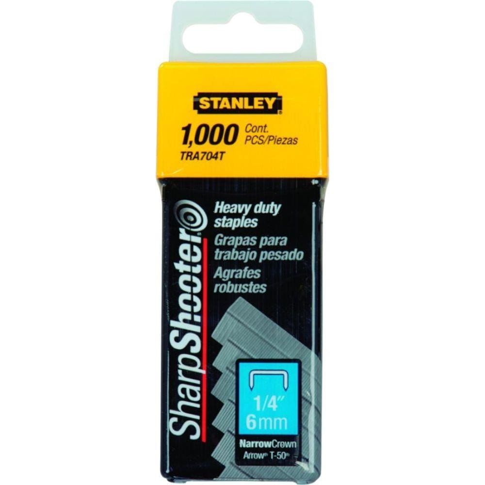 Grampo 1/4\" Stanley 1000 Pecas - Stanley