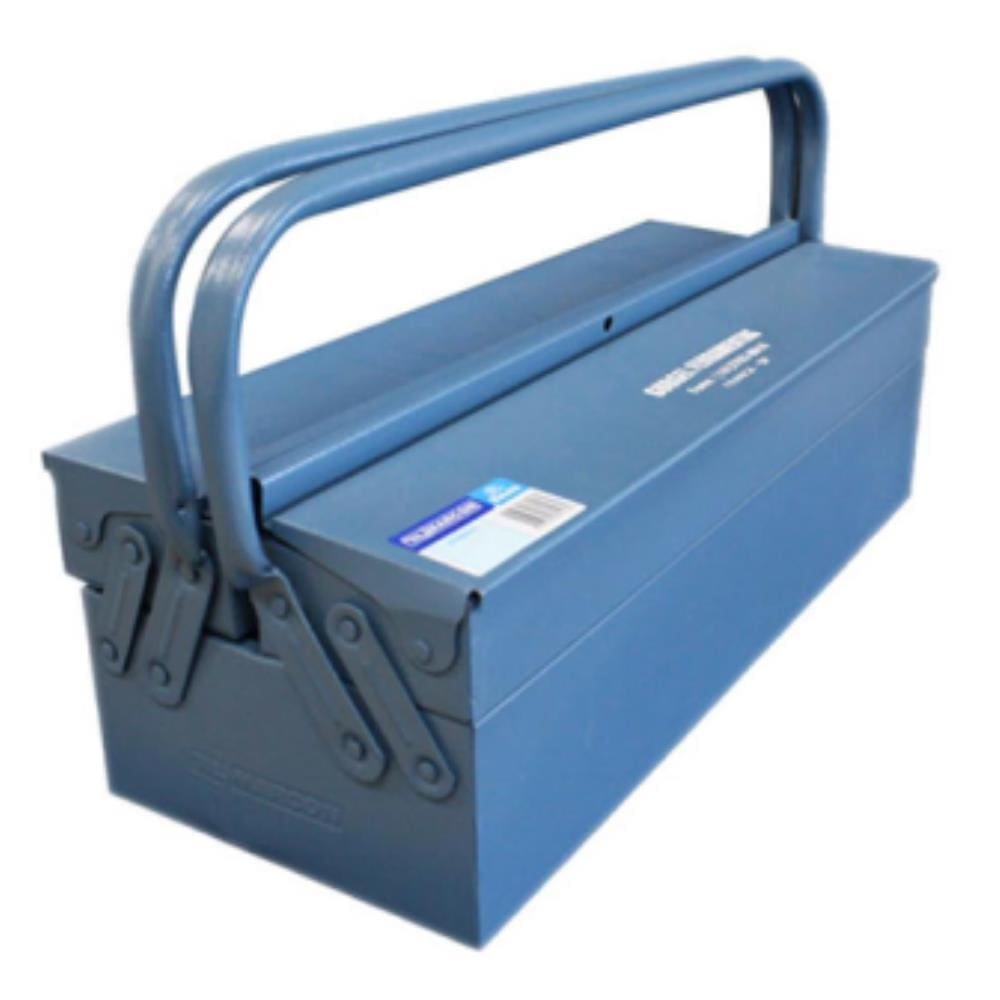 Caixa de Ferramentas Com 3 gavetas Azul 350 - Marcon